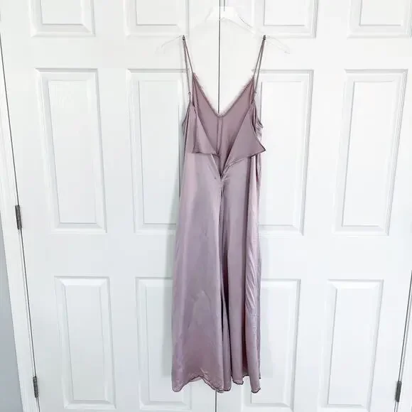 Forte Forte Lilac Satin Slip Dress - Picture 6 of 10